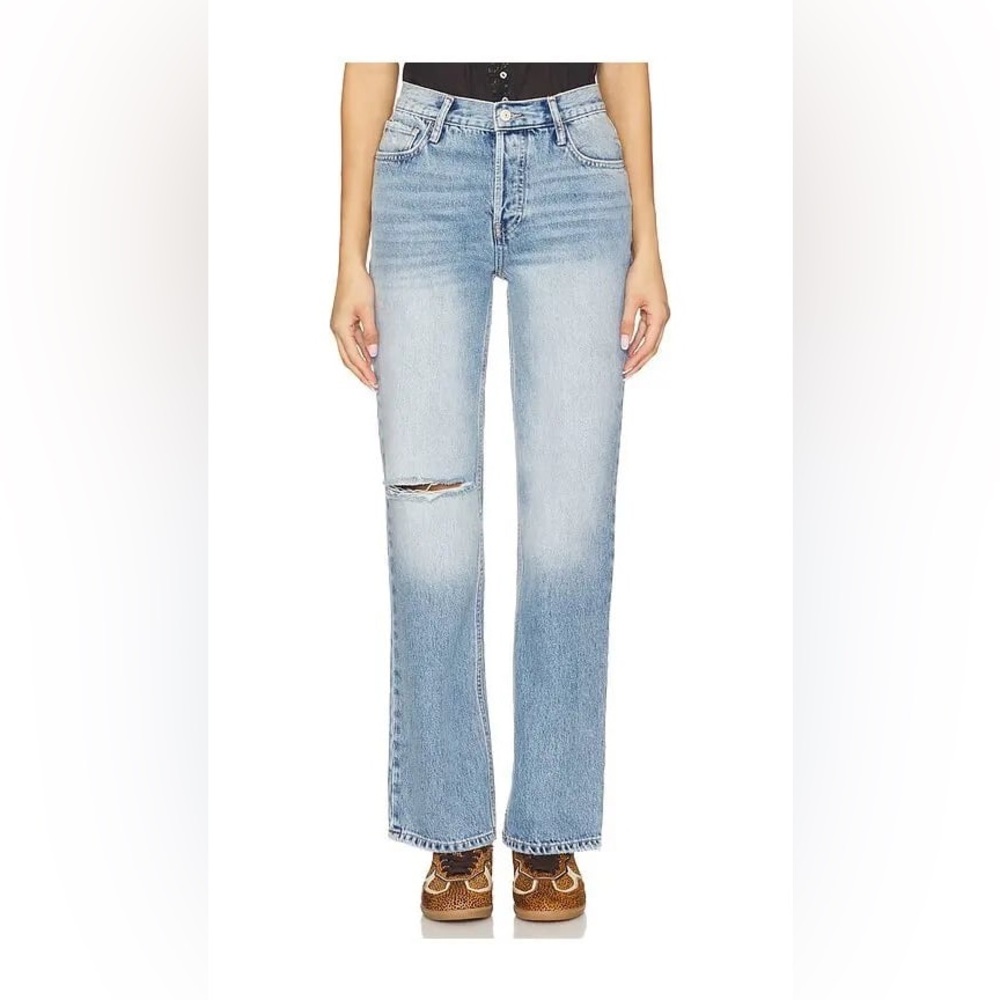 FREE PEOPLE We The‎ Free Holly Bootcut Jeans Size 29 Button Fly